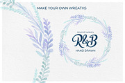 Delicate Watercolor Floral Graphics, an Illustration by RV Zarpelon (Thumbnail 4 of 8)