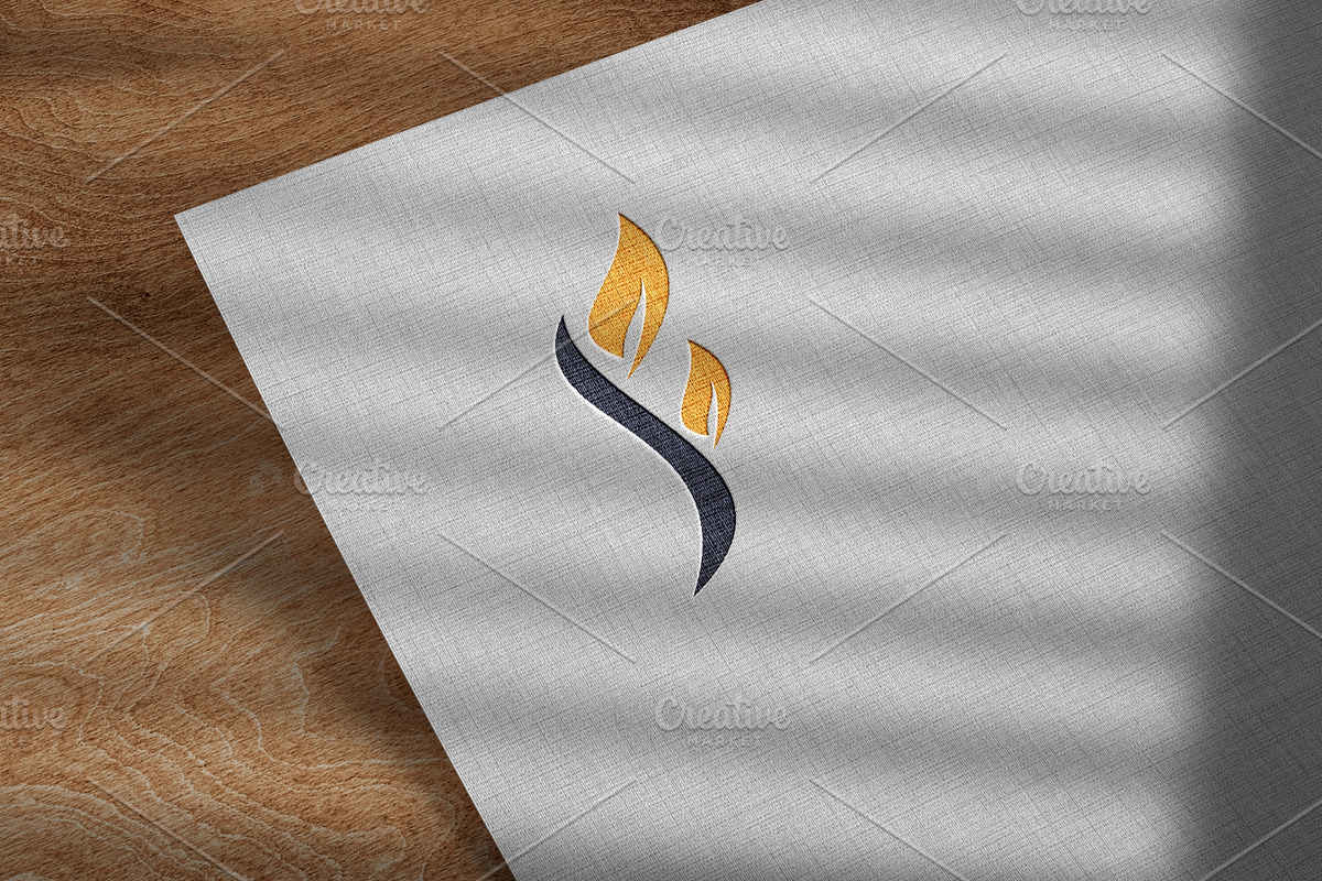 Creative F Letter 4 Icons Logo Set, a Branding & Logo Template by DesignBox (Photo 2 of 5)