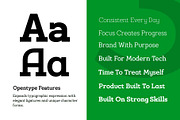 Hugells - Modern Slab Serif, a Slab Serif Font by Arterfak Project (Thumbnail 14 of 14)