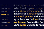 Garbata - 17 fonts, a Sans Serif Font by Zetafonts (Thumbnail 16 of 16)