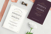 Vintage Wedding Suite Canva Template, an Invitation Template by Vasya Kobelev (Thumbnail 9 of 10)