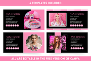 Black and Pink Email Signature, an Email Template by SunshineStudioBoutique (Thumbnail 5 of 9)