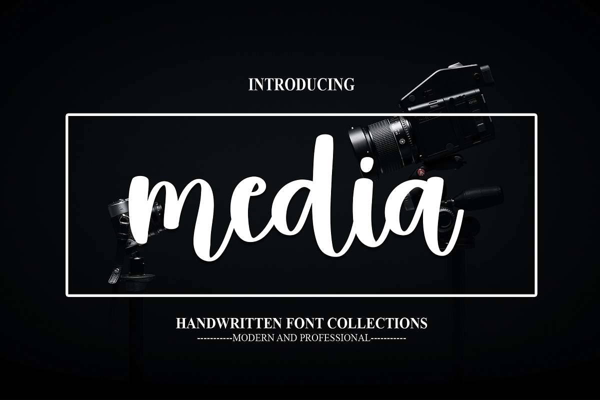media | Script Font, a Script Font by Scratchones (Photo 1 of 8)