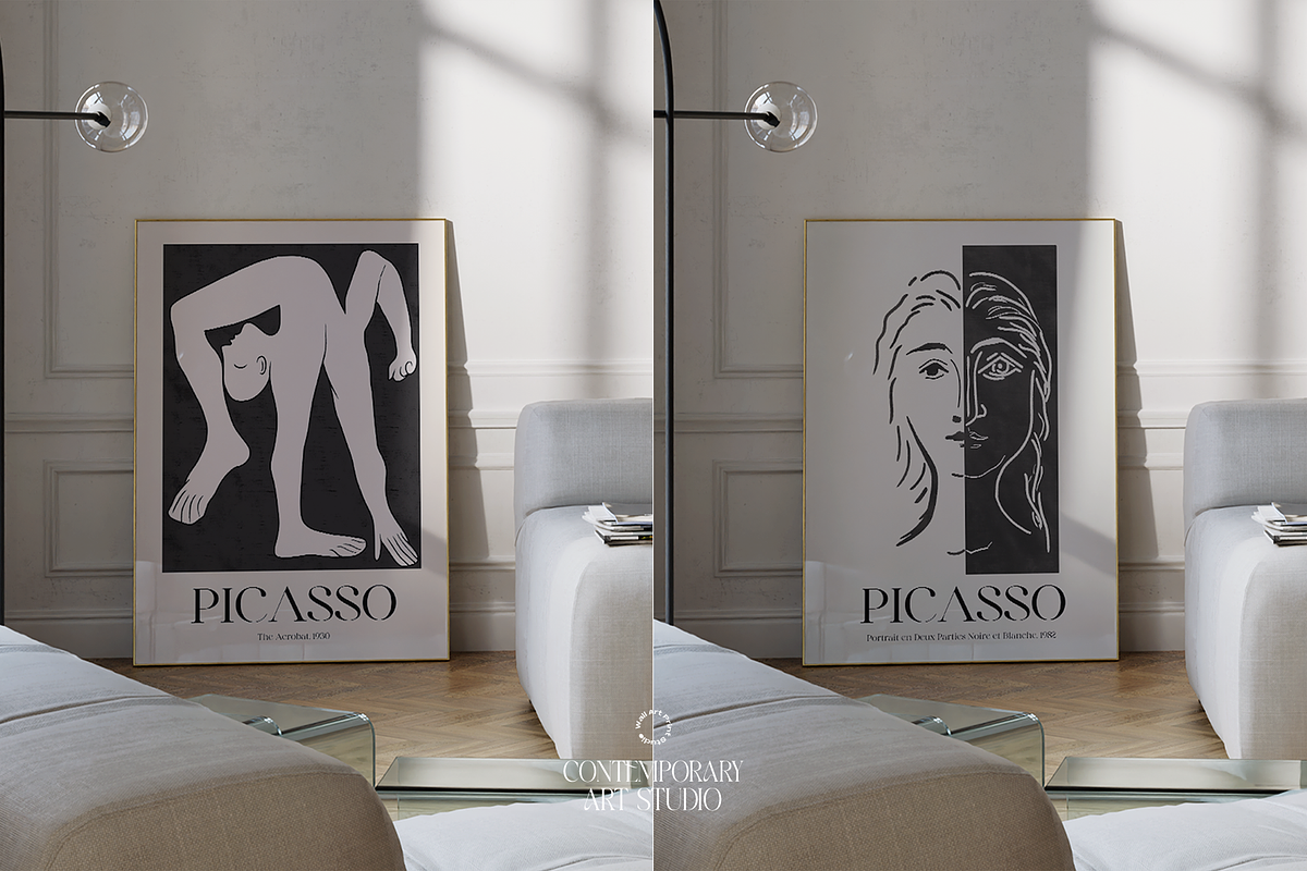 Contemporary Art 3, a Graphic by Wall Art Print Studio (Photo 16 of 16)