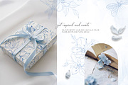 INSECTS & FLOWERS line art set, a Decorative Illustration by Yuliia Lashevska (Thumbnail 9 of 12)