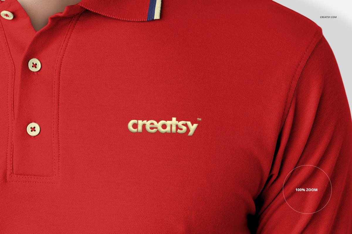 Polo Shirt Mockup, a Shirt Mockup by Creatsy (Photo 2 of 7)