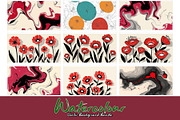 Abstract liquid ink swirl background, a Background Graphic by Sofia's Fashion (Thumbnail 2 of 5)
