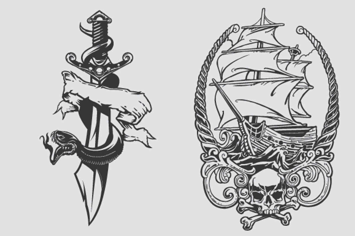 TATTOOS, an Object Graphic by SteveKnerem (Photo 2 of 2)