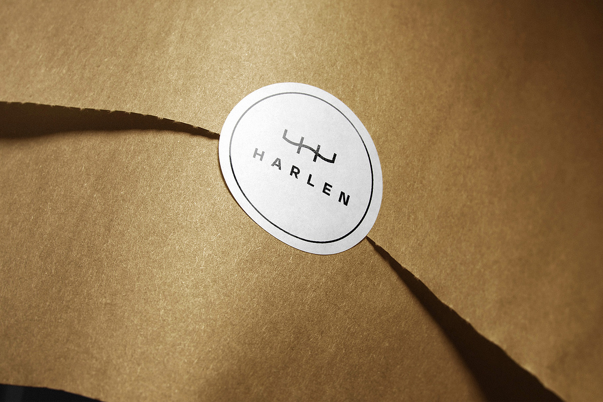 Logo Mockup Foldable Paper Sticker, a Product Mockup by Asylab (Photo 1 of 5)
