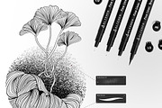 Stipple Brushes For Procreate, a Brush Add-On by Nuclear Brushes (Thumbnail 4 of 10)