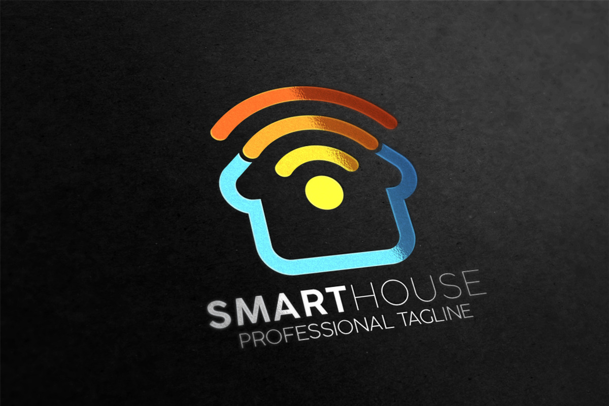 Smart House Logo, a Branding & Logo Template by essegraphic (Photo 3 of 4)