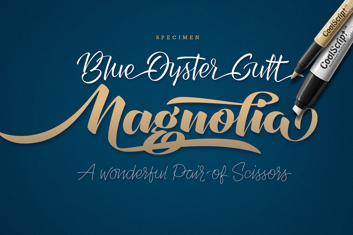 XXII CoolScript - Font Family, a Handwritten Font by Doubletwo Studios (Photo 10 of 13)