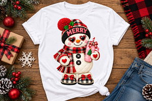 Merry Christmas Snowman PNG, a Seasonal Illustration by Watercolor design