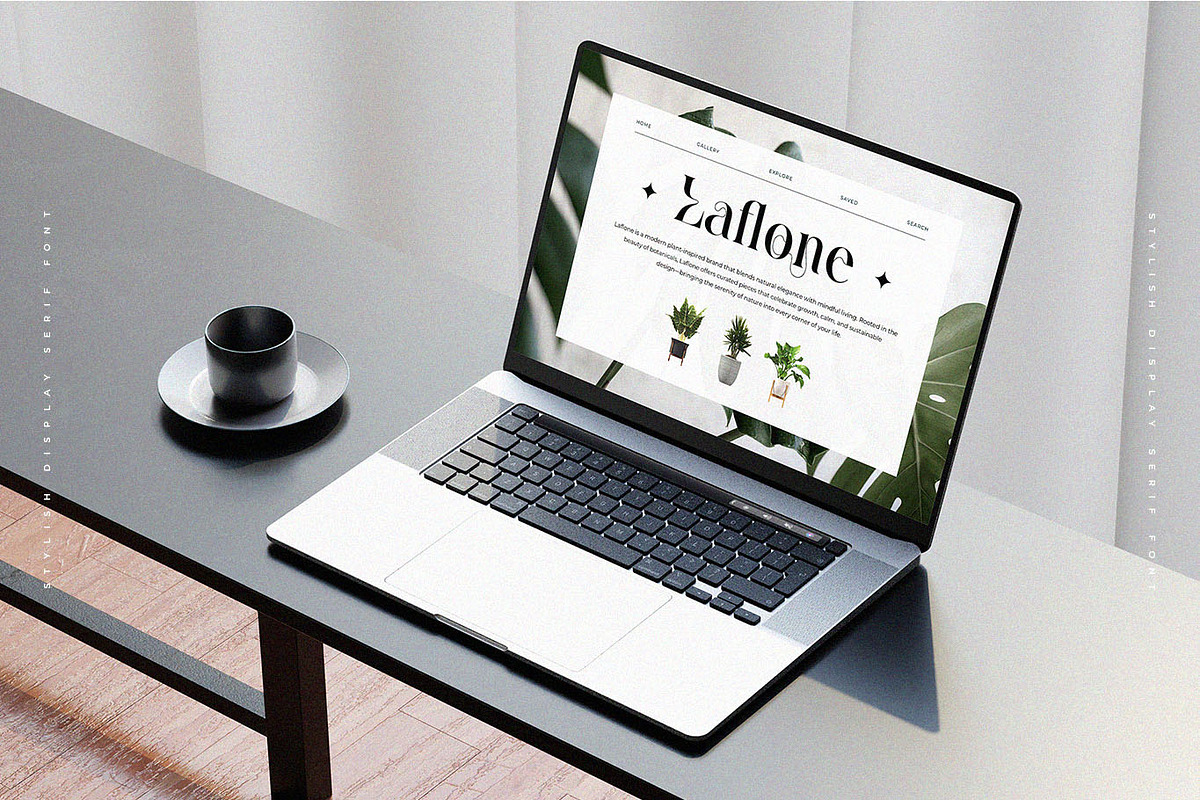 Bahena – Elegant Display Serif Font, a Serif Font by BrandSemut (Photo 5 of 10)