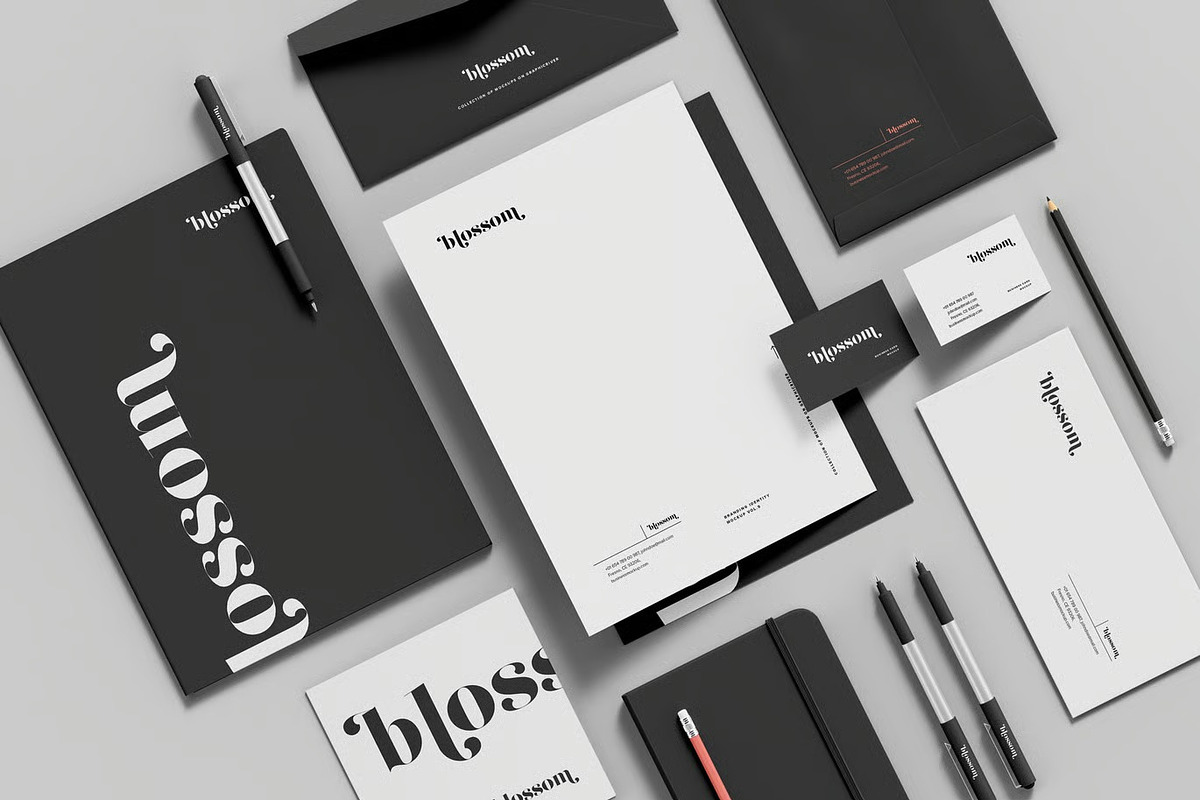 Stationary Branding Mock-up, an Advertising Mockup by zippypixelstudio (Photo 3 of 10)
