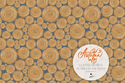 Fall Woodland Clipart & Patterns Kit, a Seasonal Illustration by KaramfilaS (Thumbnail 13 of 25)