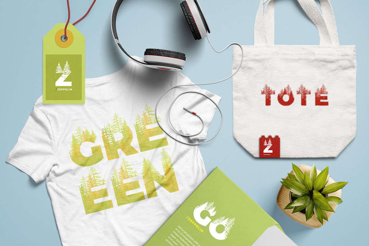 Forests Layered Font preview 8
