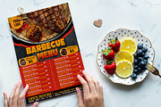 BBQ Restaurant Menu, a Flyer Template by imadeDesign (Thumbnail 2 of 3)
