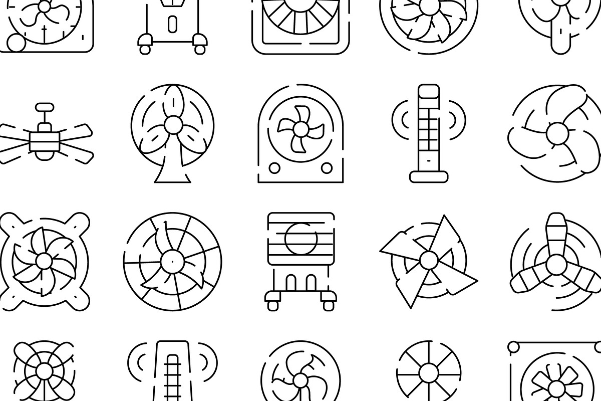 Cooling fans and ventilators, an Object Graphic by pikepicture (Photo 3 of 3)