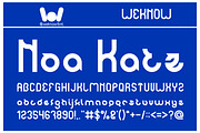 noa katz font, a Font by weknow (Thumbnail 2 of 5)