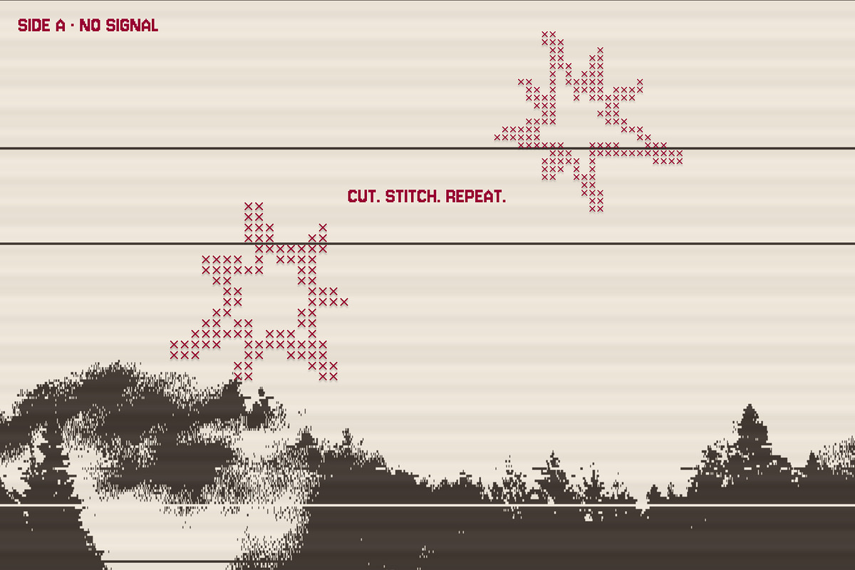 Analog Decay: Glitch Backgrounds, a Wallpaper Graphic by Anzhelika (Photo 5 of 11)