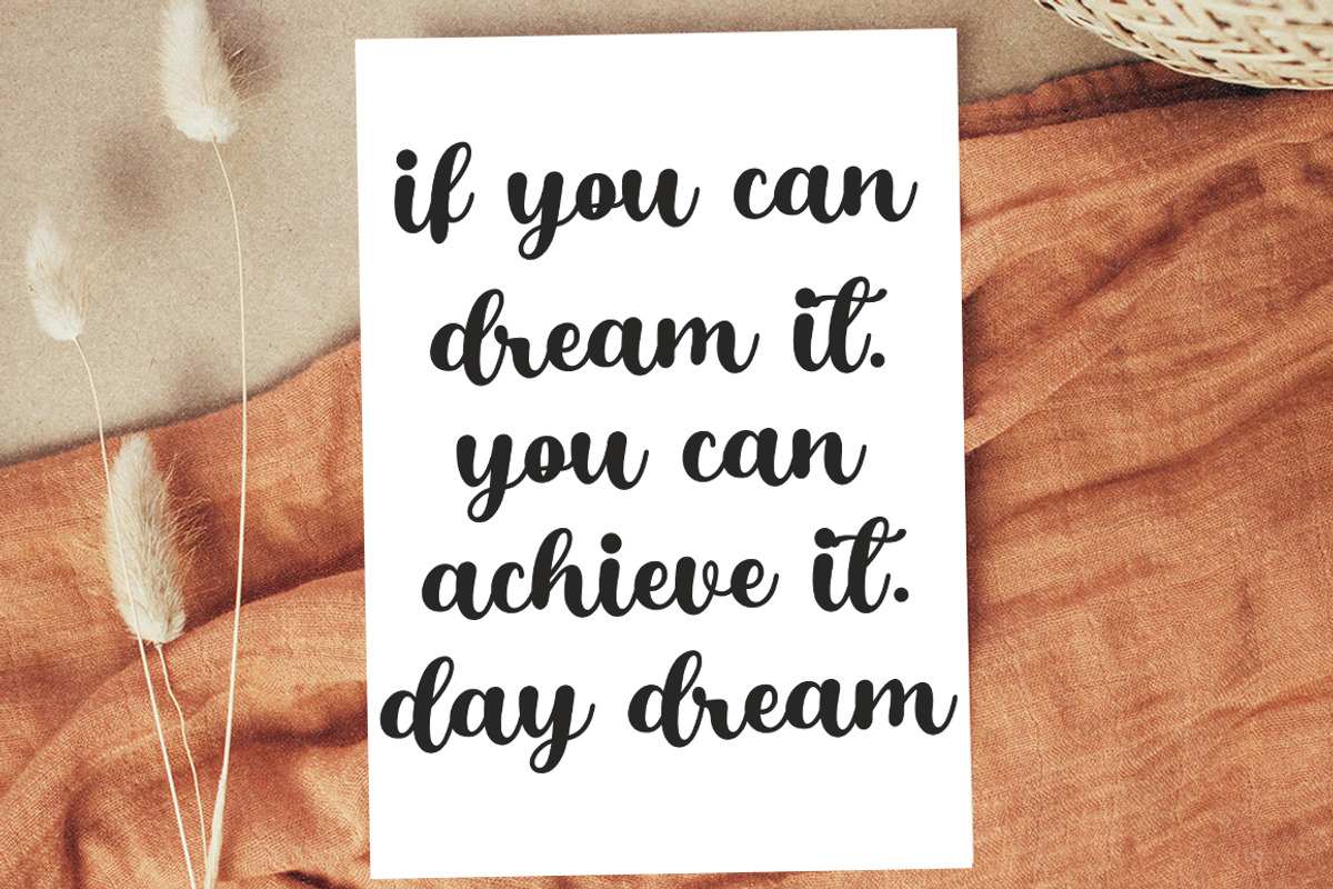 Barbiela Script, a Script Font by Bosstype Studio (Photo 3 of 7)