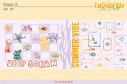 La Dolce Vita-Sea world, an Animal Illustration by Collection by VY (Thumbnail 5 of 15)