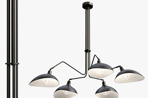 Joybird Juno Chandelier, a Light 3D Model by 3dmitruk