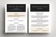 Resume Template 4 Pack | CV Template, a Resume Template by Refinery Resume Co. (Thumbnail 2 of 3)