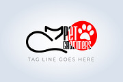 Pet Groomers Company Logo Template, a Branding & Logo Template by arslantanoli (Thumbnail 1 of 3)