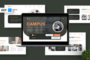Campus - Education Keynote, a Presentation Template by Deepslide Studio (Thumbnail 1 of 6)