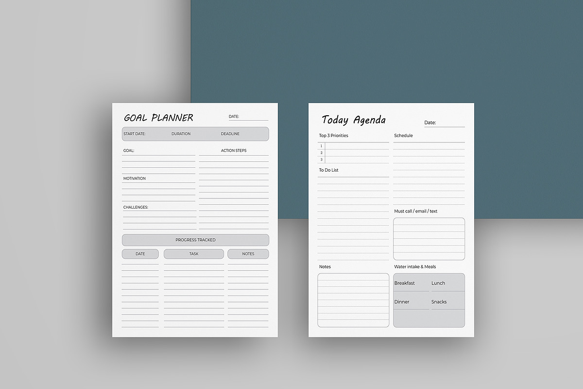 Ultimate Planner Bundle Pack, a Stationery Template by Mazharul Islam (Photo 7 of 19)