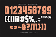 Crochets - Condensed Display Font, a Sans Serif Font by Pian45 Studio (Thumbnail 6 of 8)