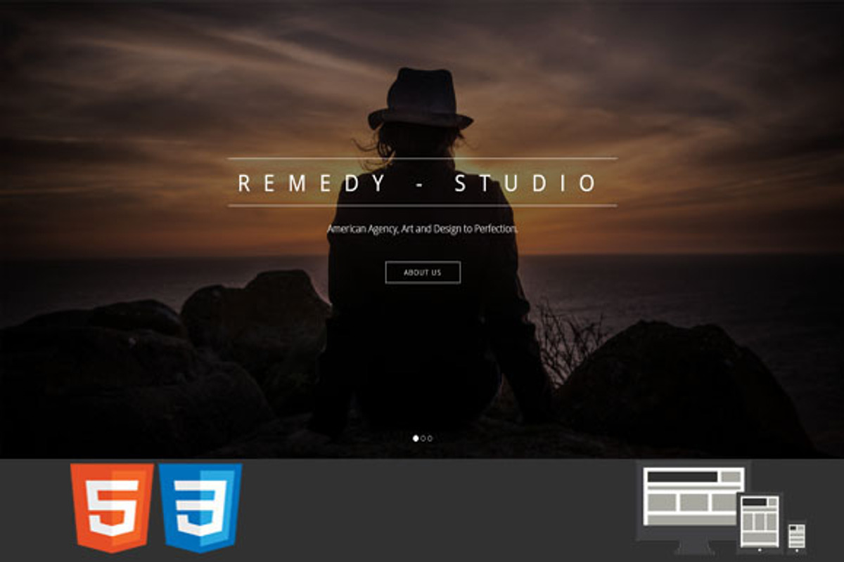 Remedy One/Multi Page HTML Template, a HTML Template by earthquake (Photo 3 of 7)