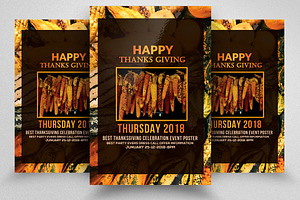 Thanksgiving 10 Flyers Bundle