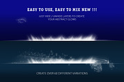 Abstract Glows [Dividers Generator], a Templates & Theme by CleanLines (Thumbnail 2 of 4)