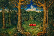 Enchanted Forest Apple Art, a Decorative Illustration by StockVerse Creative (Thumbnail 3 of 4)