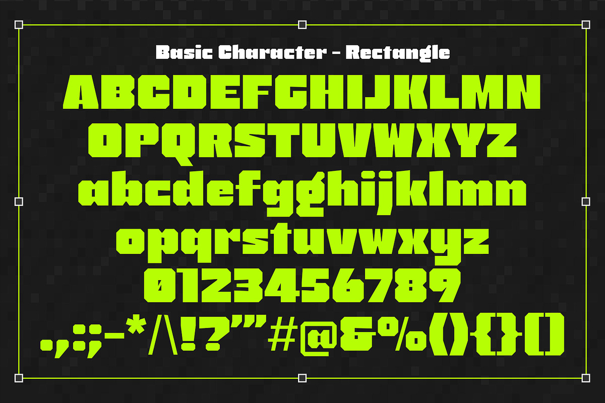 Bodygo – Boxy Display Font, a Sans Serif Font by Almarkhatype (Photo 9 of 12)