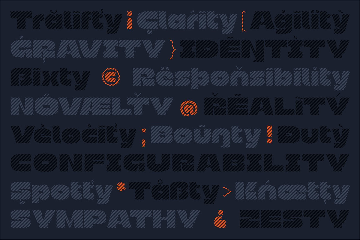 Tralifty, a Sans Serif Font by graphicook (Photo 6 of 10)