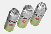 10 PSD Realistic Aluminum Can Mockup, a Packaging Mockup by East Gallery (Thumbnail 3 of 10)