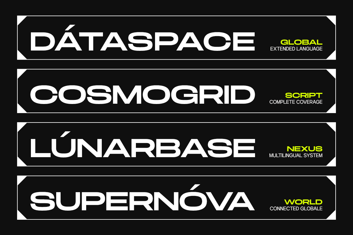 GC Nomenor – Modern Expand Sans, a Sans Serif Font by Glyphonic (Photo 10 of 15)