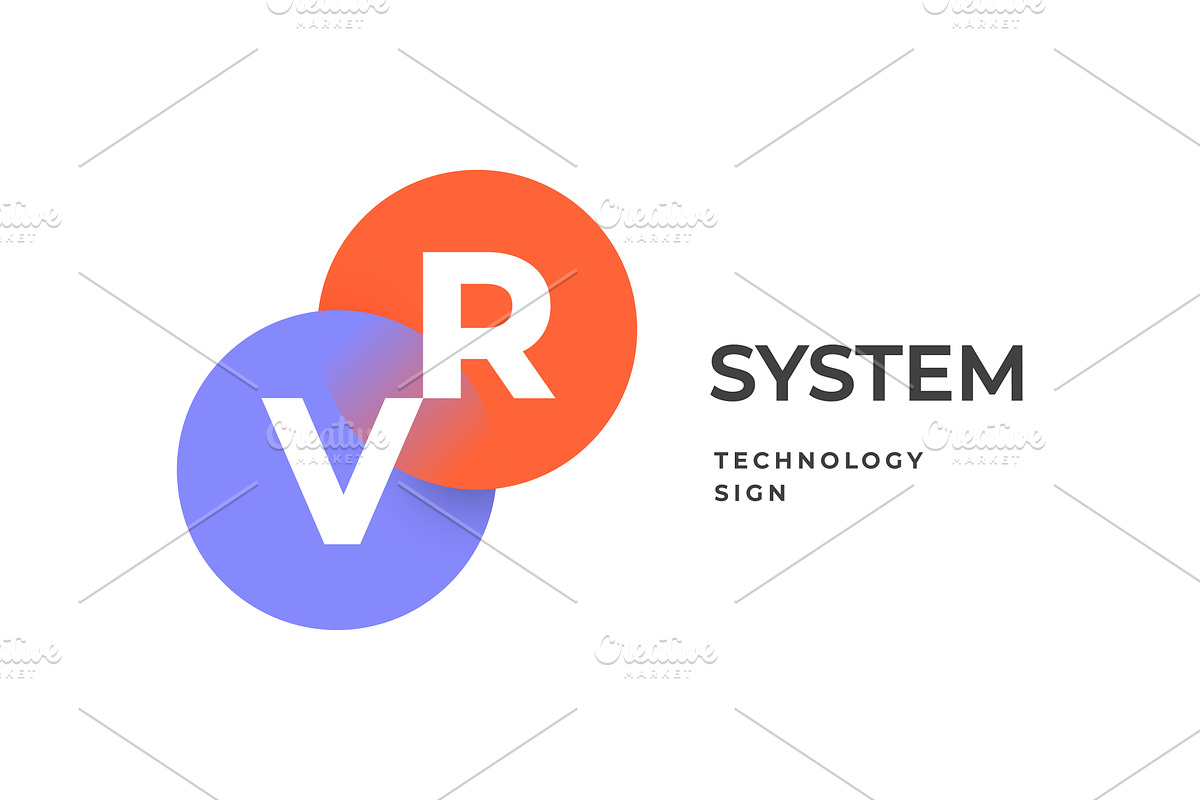 Sign, symbol, circle. Abstract, a Branding & Logo Template by Foxys Graphic