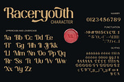 Raceryouth, a Sans Serif Font by LetterStock (Thumbnail 4 of 7)