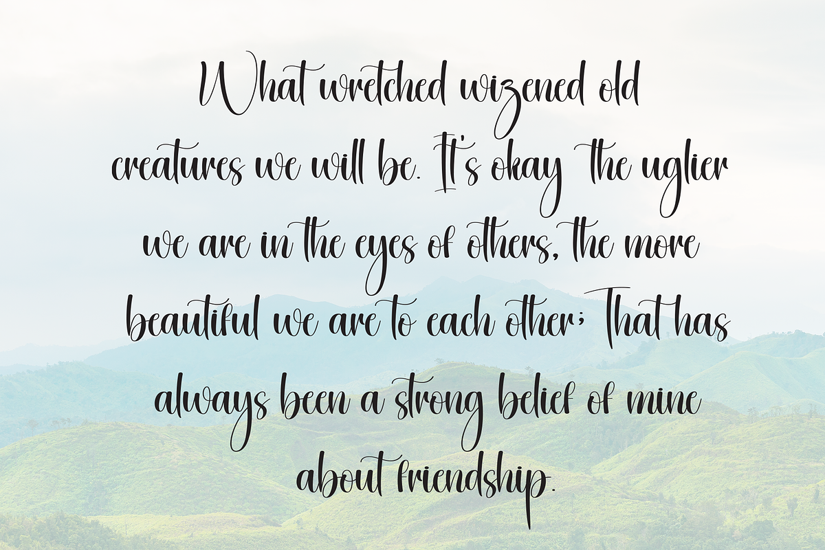 Someday | Script Font, a Handwritten Font by Scratchones (Photo 6 of 8)