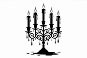 Candle silhouette vector, an Illustration by Amazin_art (Thumbnail 6 of 13)