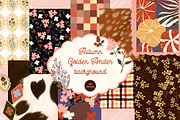 Autumn Golden Amber background, a Background Graphic by ma_i_vi (Thumbnail 1 of 10)