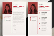 Creative Curriculum Vitae Template, a Stationery Template by ResumeInventor (Thumbnail 3 of 7)