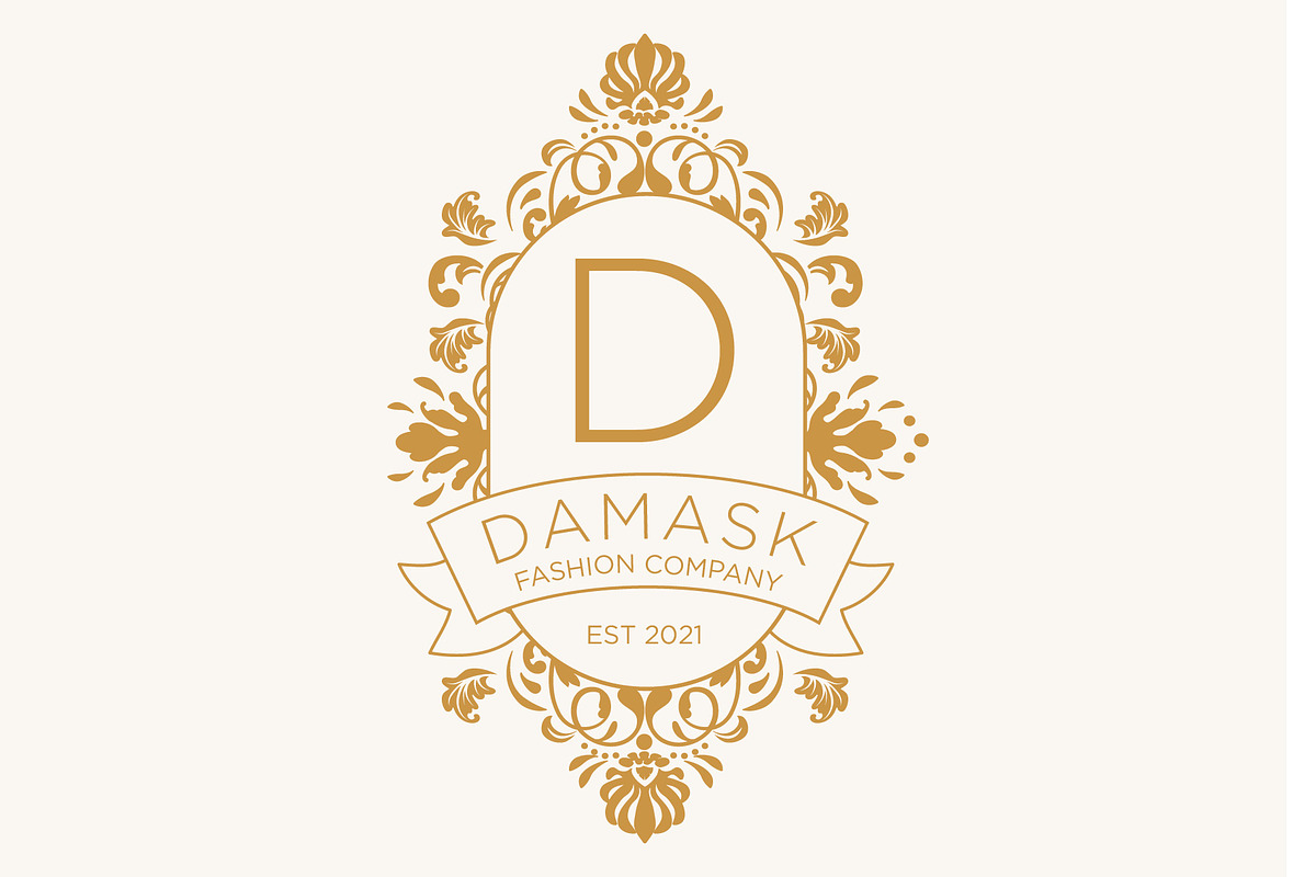 30 Damask  pattern frames 02, an Illustration by Bloom21Art (Photo 5 of 7)
