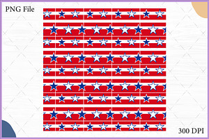 Stars Stripes Seamless Pattern SVG, a Pattern Graphic by Gfx Expert Team