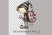 Pink Elves Nursery Baby Shower, a Decorative Illustration by Nicole Branger Art (Thumbnail 2 of 20)
